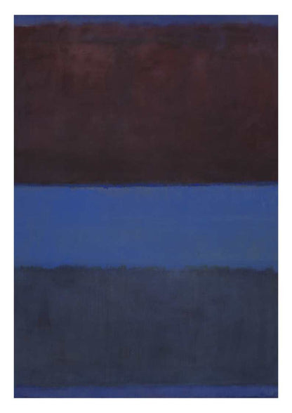 No. 61 (Rust and Blue) by Mark Rothko (1953)