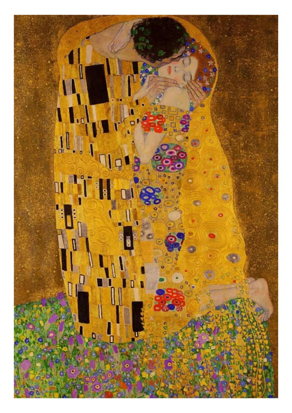 The Kiss Gustav Klimt (1907-08)